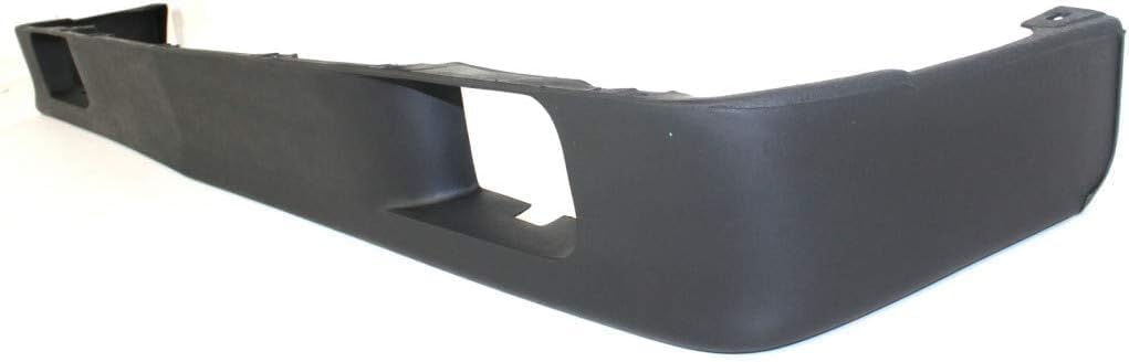 Front Bumper Lower Valance Primed With Fog Light Holes Direct Replacement Compatible With 1983-1994 Chevrolet S10 Blazer / 1982-1993 S10-Pickup GM1092159 15659165