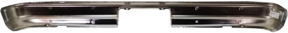 Rear Bumper Face Bar Chrome Steel Direct Replacement Compatible With 1973-1980 Chevrolet & GMC C/K Series GM1102287 6272566