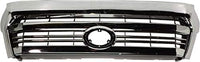 Front Grille Assembly Chrome Shell And Insert Plastic Direct Replacement Compatible With 2016-2017 Toyota Tundra TO1200431 531000C280