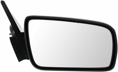 Set of 2 Front Power Mirrors Non-Folding & Heated Textured Left Driver & Right Passenger Side Direct Replacement Compatible With 2005-2009 Ford Mustang FO1320243 FO1321243 6R3Z17683AA