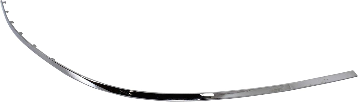 Rear Bumper Trim Chrome Right Passenger Side Direct Replacement Compatible With 2010-2013 Mercedes Benz E-Class MB1159110 2128852121