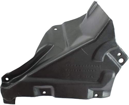 Front Fender Liner Rear Section Right Passenger Side Direct Replacement Compatible With 2007-2013 BMW 3-Series BM1249135 51717159190