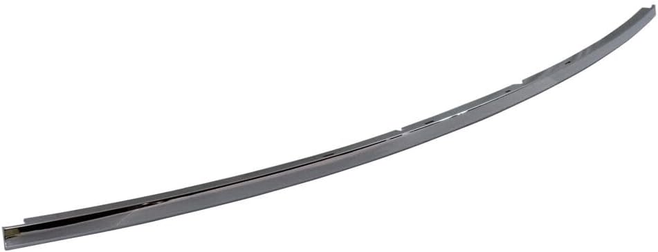 Rear Bumper Molding Chrome Direct Replacement Compatible With 2007-2014 Cadillac Escalade GM1144105 15853598