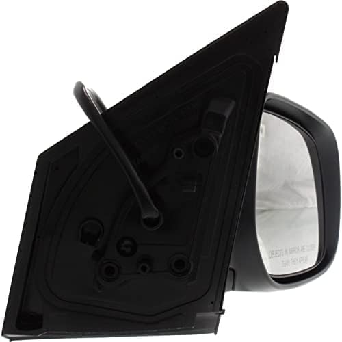 Set Of 2 Front Power Mirror Manual Folding Non-Heated Primed Right Passenger & Left Driver Side Direct Replacement Compatible With 2009-2013 Toyota Corolla TO1320249 TO1320260