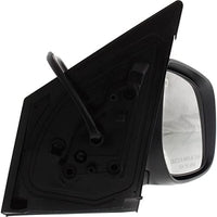 Set Of 2 Front Power Mirror Manual Folding Non-Heated Primed Right Passenger & Left Driver Side Direct Replacement Compatible With 2009-2013 Toyota Corolla TO1320249 TO1320260