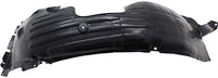 Set Of 2 Front Fender Liner Right Passenger & Left Driver Side Direct Replacement Compatible With 2016-2018 Kia Optima KI1249151 KI1248151 86811D4000 86812D4000