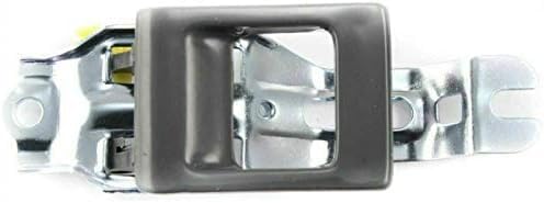 Set of 2 Front Interior Door Handle Lock Without Case with Gray Lever Left Driver & Right Passenger Side Direct Replacement Compatible with 1984-1989 Toyota Pickup TO1353118