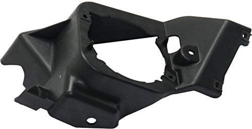 Set of 2 Front Fog Light Bracket Textured Plastic Left Driver & Right Passenger Side Direct Replacement Compatible with 2012-2014 Honda CR-V HO2603102 HO2602102