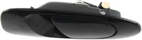 Rear Exterior Door Handle Smooth Black Right Passenger Side Direct Replacement Compatible with 1992-1995 Honda Civic HO1521102 72640SR4J01ZC