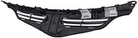 Front Grille Assembly Textured Black Shell And Insert Plastic Direct Replacement Compatible With 2011-2013 Scion tC SC1200107 5311121180