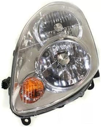 Set Of 2 Front Head Light Assembly Halogen Right Passenger & Left Driver Side Direct Replacement Compatible With 2003-2004 Infiniti G35 IN2503112 IN2502112 26010AC025 26060AC025