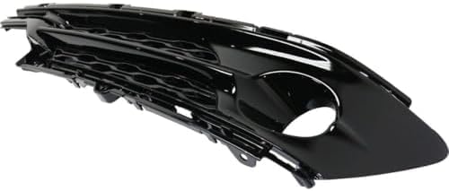 Set Of 2 Front Fog Light Molding Primed Plastic Right Passenger & Left Driver Side Direct Replacement Compatible With 2015-2017 Acura TLX AC1039107 AC1038107 71102TZ3A20 71107TZ3A20