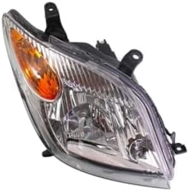 Set Of 2 Front Head Light Assembly Lens And Housing Left Driver & Right Passenger Side Direct Replacement Compatible With 2006 Scion xA SC2519105 SC2518105 8113052651 8117052641