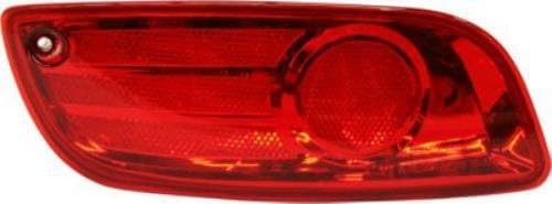 Rear Bumper Reflector Left Driver Side Direct Replacement Compatible With 2007-2009 Hyundai Santa Fe HY2830100 924082B010