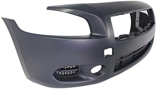 Front Bumper Cover Primed Direct Replacement Compatible With 2009-2014 Nissan Maxima NI1000258 620229N00H