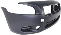 Front Bumper Cover Primed Direct Replacement Compatible With 2009-2014 Nissan Maxima NI1000258 620229N00H