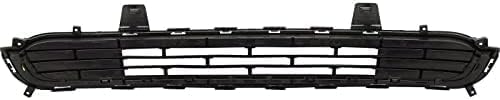 Front Bumper Grille Textured Dark Gray Plastic With Primed Molding Direct Replacement Compatible With 2016-2018 Kia Optima KI1036139 86560D5010