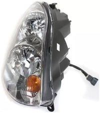 Set Of 2 Front Head Light Assembly Halogen Right Passenger & Left Driver Side Direct Replacement Compatible With 2003-2004 Infiniti G35 IN2503112 IN2502112 26010AC025 26060AC025