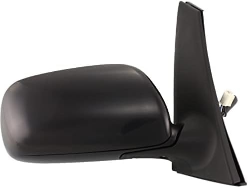 Front Power Mirror Manual Folding Heated Primed Right Passenger & Left Driver Side Direct Replacement Compatible With 2004-2009 Toyota Prius TO1320229 TO1321229 8794047101
