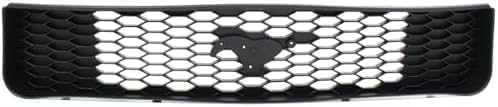 Front Upper & Lower Grille Plastic Direct Replacement Compatible With 2005-2009 Ford Mustang FO1036115 FO1200421 7R3Z17K945AB 6R3Z8200AA