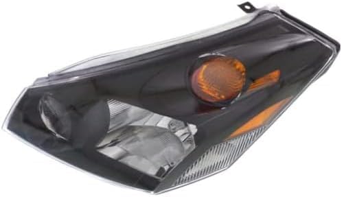 Set Of 2 Front Head Light Assembly Plastic Left Driver & Right Passenger Side Direct Replacement Compatible With 2004-2009 Nissan Quest NI2502152 NI2503152 260605Z026 260105Z026