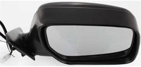 Set Of 2 Front Power Mirror Manual Folding Non-Heated Primed Right & Left Side Direct Replacement Compatible With 1990-1997 Toyota Land Cruiser / 1996-1997 Lexus LX450 TO1320146