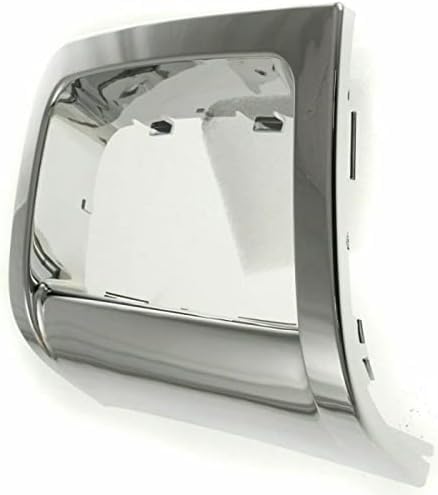 Set Of 2 Front Fog Light Molding Chrome Left Driver & Right Passenger Side Direct Replacement Compatible With 2006-2009 Chevrolet Trailblazer GM1039106 GM1038106 15135188 15135187