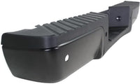 Step Bumper Assembly Primed Steel With Rear Object Sensor Holes Direct Replacement Compatible With 2008-2016 Ford F-Series Super Duty FO1103151 9C3Z17906CPTM-PFM