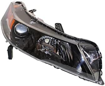 Set Of 2 Front Headlight Lens And Housing Right Passenger & Left Driver Side Direct Replacement Compatible With 2012-2014 Acura TL AC2519118 AC2518118 33101TK4A11 33151TK4A11