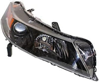 Set Of 2 Front Headlight Lens And Housing Right Passenger & Left Driver Side Direct Replacement Compatible With 2012-2014 Acura TL AC2519118 AC2518118 33101TK4A11 33151TK4A11