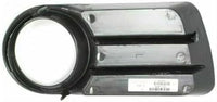 Front Bumper Center Grille + Fog Light Molding Primed With Fog Light Holes Right Passenger & Left Driver Side Direct Replacement Compatible With 2002-2005 Ford Explorer FO1036107