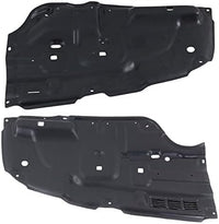 Set Of 2 Front Engine Splash Shield Under Cover Right Passenger & Left Driver Side Direct Replacement Compatible With 2011-2012 Toyota Avalon TO1228173 TO1228172 5144107020 5144207020
