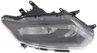 Set Of 2 Front Head Light Assembly Plastic Left Driver & Right Passenger Side Direct Replacement Compatible With 2014-2016 Nissan Rogue NI2503226 NI2502226 260104BA2A,260604BA2A