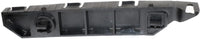 Front Bumper Bracket Right Passenger Side Direct Replacement Compatible With 2001-2003 Honda Civic HO1067114 71193S5A000