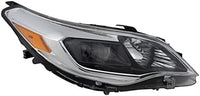 Front Head Light Assembly Plastic Right Passenger Side Direct Replacement Compatible With 2013-2015 Toyota Avalon TO2503215 8111007121