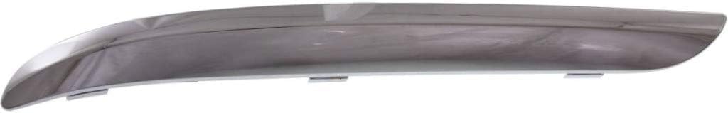 Front Bumper Molding Chrome Left Driver Side Direct Replacement Compatible With 2011-2014 Chrysler 300 CH1046103 68127941AB