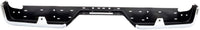 Rear Bumper Face Bar Only Chrome Steel Direct Replacement Compatible With 2007-2015 Nissan Titan NI1102150 850309FM0D