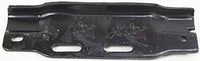 Front Bumper Face Bar Chrome Without Molding Holes + Lower Valance Panel Textured + Mounting Arm Brackets Left & Right Side Direct Replacement Compatible With 1992-1997 Ford F-Series