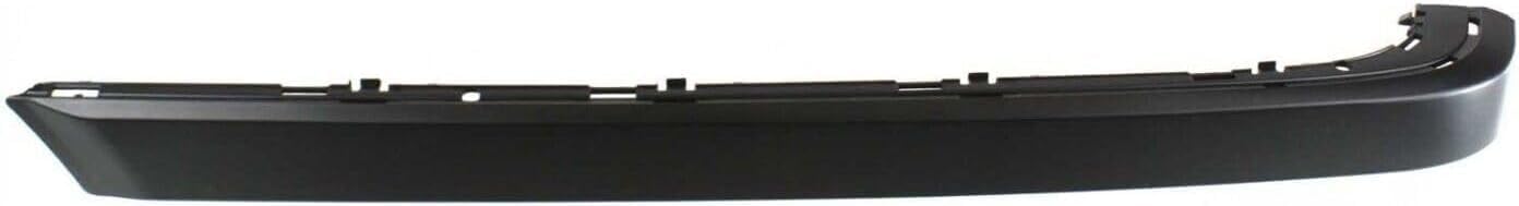 Set Of 2 Rear Bumper Outer Molding Primed Plastic Left Driver & Right Passenger Side Direct Replacement Compatible With 1995-2001 BMW 7-Series BM1159108 BM1158108