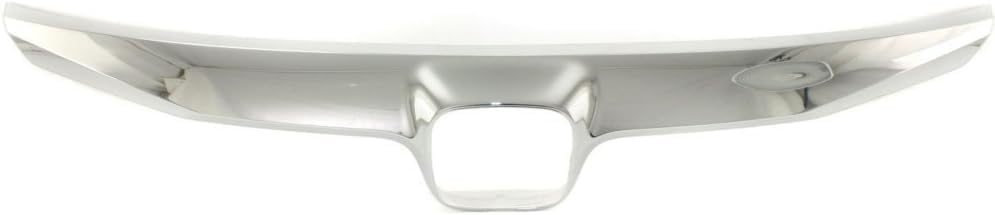 Front Grille Upper Molding Chrome Direct Replacement Compatible With 2009-2011 Honda Civic HO1210127 71122SNAA50