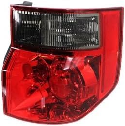 Set Of 2 Tail Light Lens And Housing Plastic Left Driver & Right Passenger Side Direct Replacement Compatible With 2003-2008 Honda Element HO2819125 HO2818125 33551SCVA01
