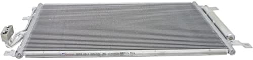 Front AC Condenser Aluminum Core Direct Replacement Compatible With 2013-2016 Dodge Dart CH3030250 55111484AD