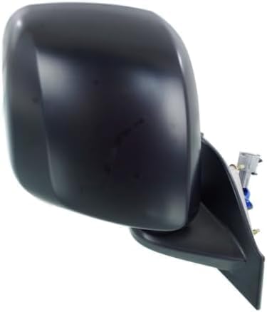 Set Of 2 Front Power Mirror Non-Towing Manual Folding Heated Textured Left Driver & Right Passenger Side Direct Replacement Compatible With 2013-2021 Nissan NI1321246 NI1320246