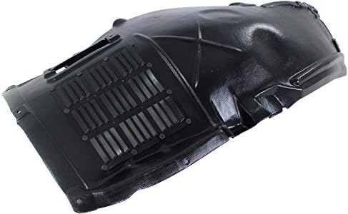 Front Section Fender Liner Plastic Left Driver Side Direct Replacement Compatible With 2009-2015 BMW 7-Series BM1248114 51717185163
