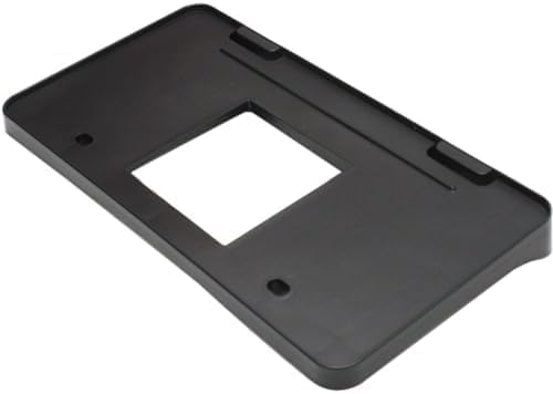 Front License Plate Bracket Textured Plastic Direct Replacement Compatible with 2011-2017 Toyota Sienna TO1068119 7510108010