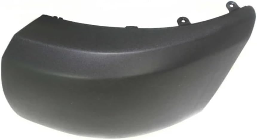 Front Bumper End Cap Textured Without Fog Light Hole Left Driver Side Direct Replacement Compatible With 2007-2013 Chevrolet Silverado 1500 GM1004146 15838397