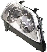 Front Head Light Lens And Housing Halogen Right Passenger & Left Driver Side Direct Replacement Compatible With 2007-2009 Lexus ES350 LX2502134 LX2503134 8117033670 8113033670