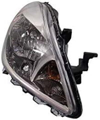 Set Of 2 Front Head Light Assembly Plastic Left Driver & Right Passenger Side Direct Replacement Compatible With 2012-2014 Nissan Versa NI2503207 NI2502207 260103AN0B 260603AN0B