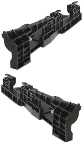 Set of 2 Front Bumper Side-Cover Support Bracket Plastic Right Passenger & Left Driver Side Direct Replacement Compatible with 2009-2010 Lexus IS250 / IS350 LX1043105 LX1042105