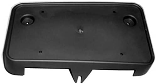Front License Plate Bracket Plastic Direct Replacement Compatible with 2003-2011 Lincoln Town Car FO1068117 3W1Z17A385AAB